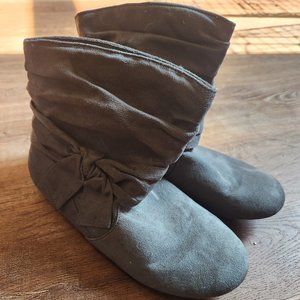 Gray Boots